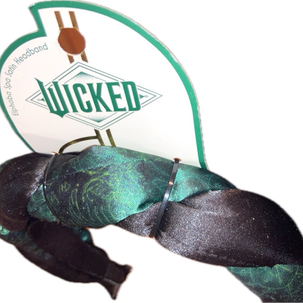 WICKED Elphaba Padded Headband - Green/ Black NWT - Picture 2 of 3